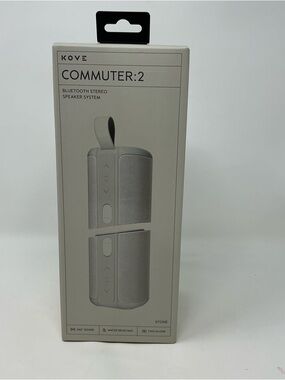 Commuter:2 Portable Bluetooth Speaker - Stone